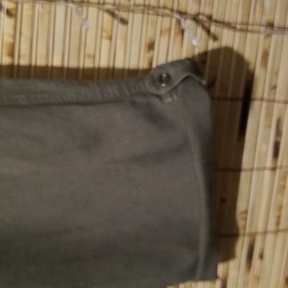 Velvet Heart Dark Green Linen Belted Women's Pant Size Small - Picture 5 of 5